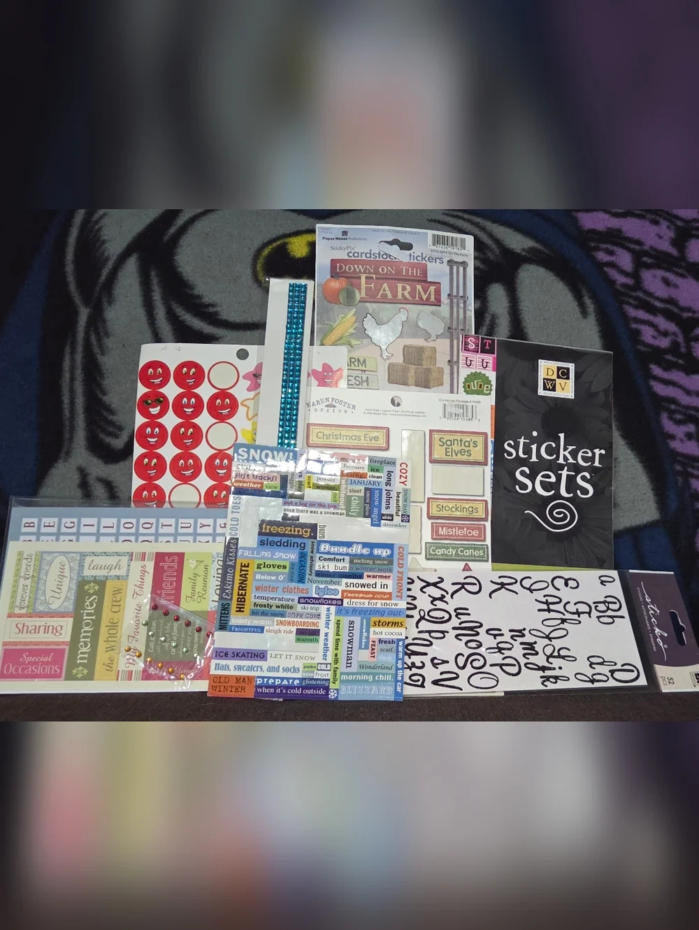 Assorted Brand Scrapbooking Sticker Sets - Picture 2 of 6
